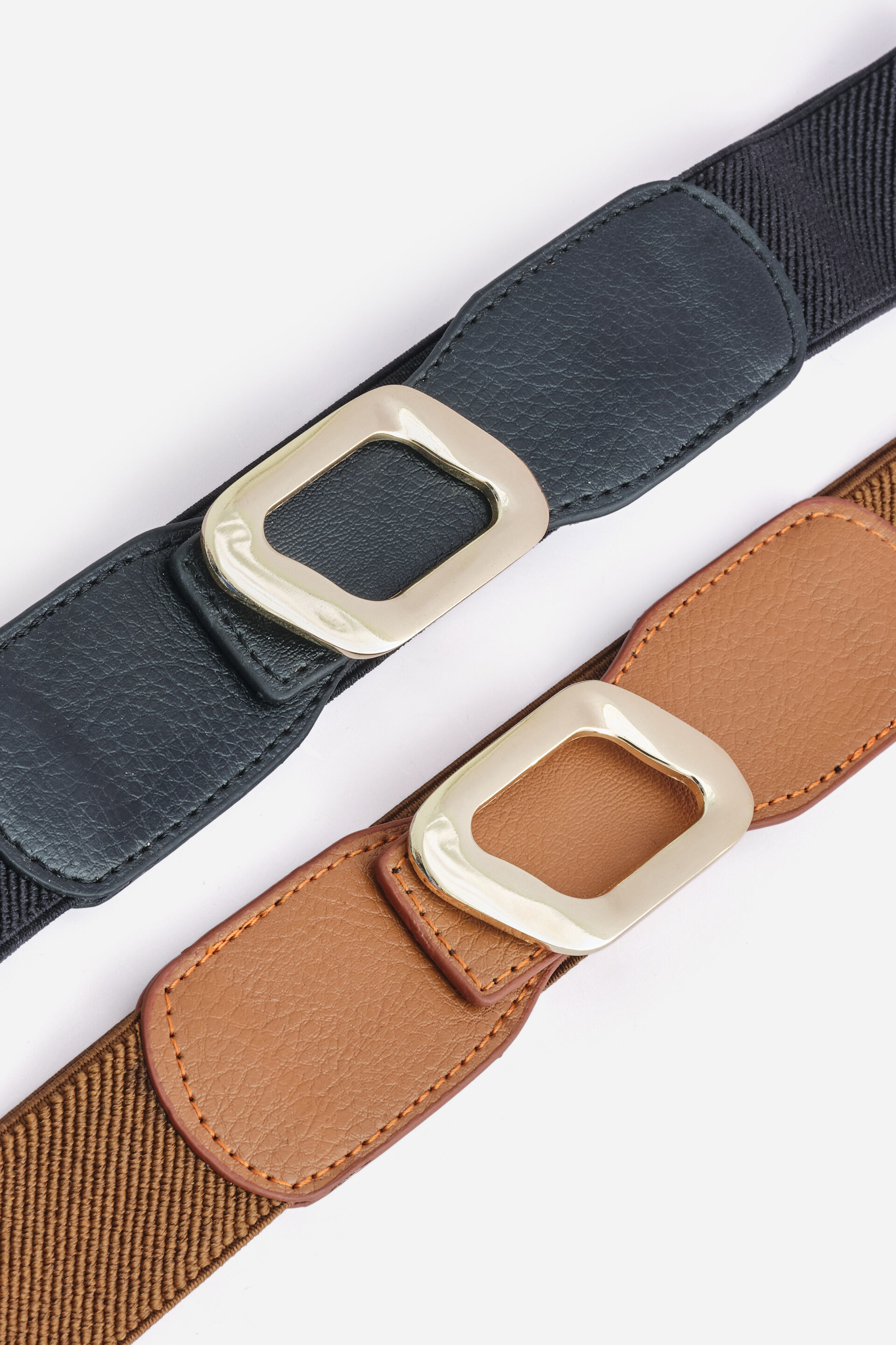 Kade Black Elastic Belt, , image 3